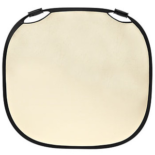 Reflexskärm sunsilver/vit, storlek large (120 cm)