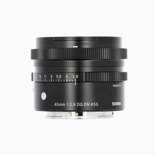 45mm f/2,8 DG DN Contemporary för Sony (fullformat) - Svart (begagnad)