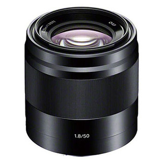 E 50mm f/1,8 OSS svart (APS-C)