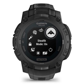 Instinct 3 Solar Tactical Edition 45mm - Svart