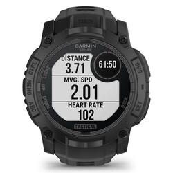 Instinct 3 Solar Tactical Edition 50mm - Svart
