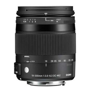 18-200/3,5-6,3 DC Macro OS HSM Contemporary till Canon (begagnad)