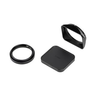 JetMag Pro Lens Hood, Uv Filter & Cap for Fuji X100 Series - Black