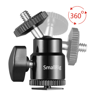 2059 camera cold shoe - ballhead-1/4" screw, 2-pack