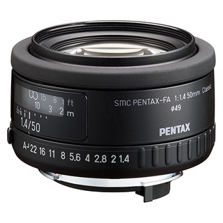 SMC FA 50mm f/1,4 Classic (fullformat)
