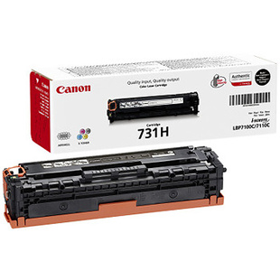 731H BK Svart toner (ca 2.400 sidor, hög kapacitet) 