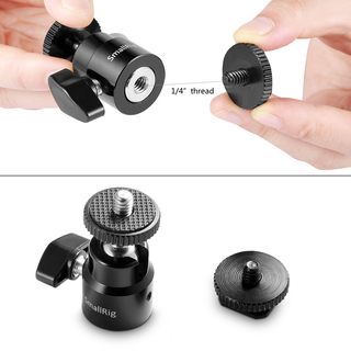 2059 camera cold shoe - ballhead-1/4" screw, 2-pack