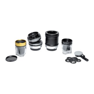 Twist 60mm f/2.5 + 50mm f/2,5 Double Glass II Optic Swap Kit för Fuji X