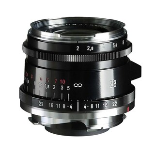 Ultron 28mm f/2,0 II, svart, för Leica M-fattning