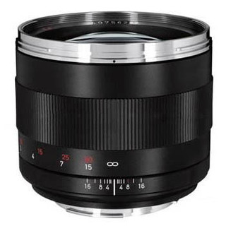 Planar T* 85/1,4 ZE, för Canon EF-fattning