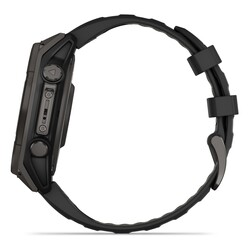 Fenix 8 - 47 mm, Solar Sapphire - Carbon Gray Ti Black