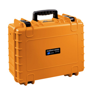 Outdoor Case typ 5000 Orange med skuminteriör