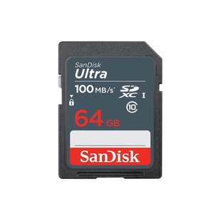 SDXC 64GB Ultra, UHS-I, Class 10, 100MB/S