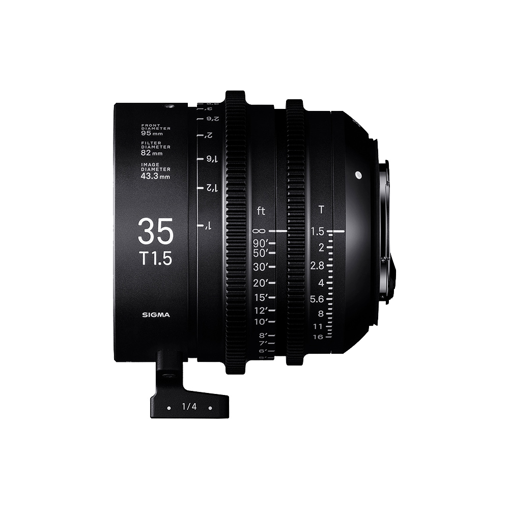 Sigma Cine 35mm T1,5, för Sony (fullformat)