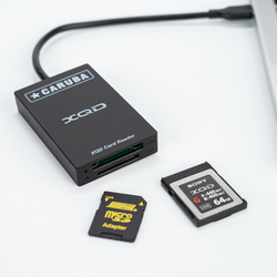 Kortläsare för XQD & SD-kort, USB-C