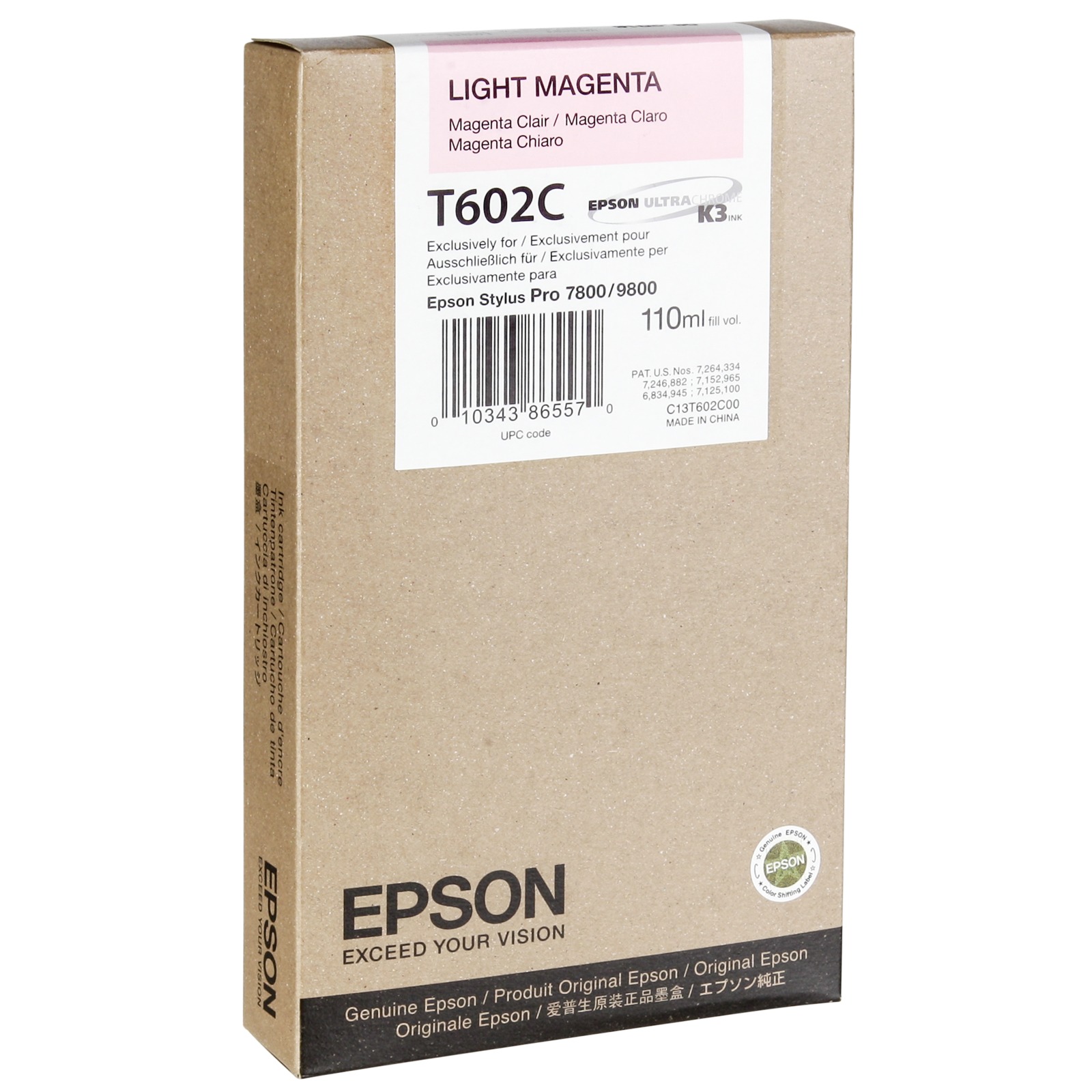 Epson Light magenta T602 110 ml T602C