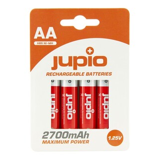 AA Maximum Power NIMH 2700mAh 4-pack  