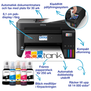 EcoTank ET-4850, A4-skrivare