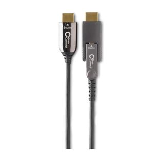 optical HDMI till Micro (D), adapter, 2.0 Premiumkabel, 20m  