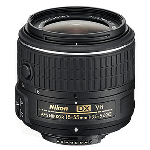 AF-S DX 18-55/3,5-5,6G VR II (svart) 