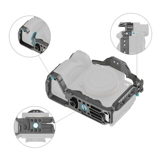4481 HawkLock Quick Release kamerabur för Sony A7R V / A7 IV / A7S III / A 1