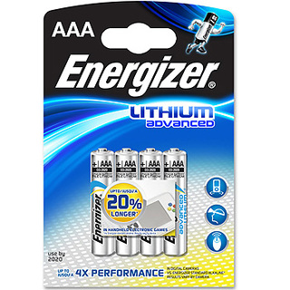 Ultimate Lithium AAA 4-Pack 