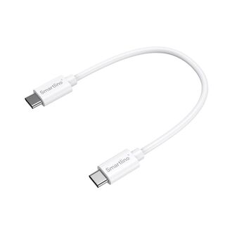 USB-C till USB-C 2.0 Vit - 0,2m
