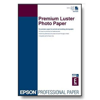 Epson A4 Premium Luster Photo Paper, 250 ark, 260g/m2