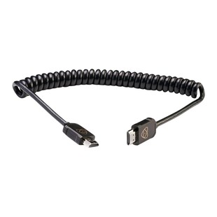 HDMI-spiralkabel 2.0, standard-standard (A-A), 40-80 cm