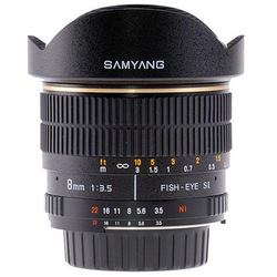 MF 8/3,5 Fisheye för Nikon F