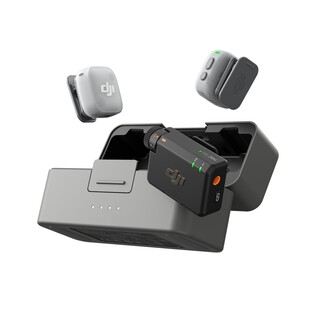 Mic Mini 2, 2 TX & 1 RX, trådlös mikrofon med 2 sändare, 1 mottagare & laddningsfodral