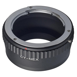 Adapter för att använda Yashica/Contax objektiv på Sony E-Mount kamera (t ex A7R, A6000)