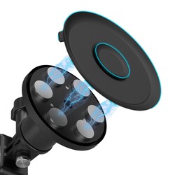 4347 actionkamerafäste med sugkopp + mobilhållare