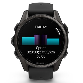 Fenix 8 - 43 mm, AMOLED - Carbon Gray Ti Black