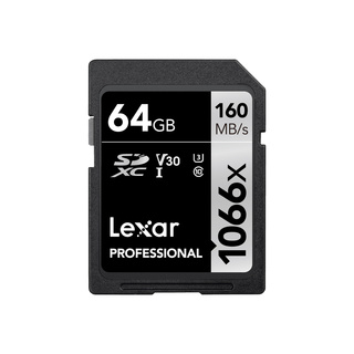 SDXC Professional 1066X 64GB UHS-I U3 V30,160MB/s