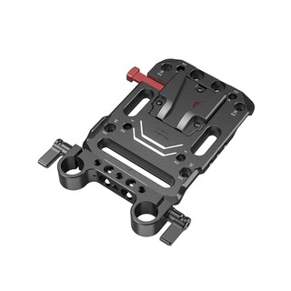 V Mount Battery Plate with Dual 15mm Rod Clamp 3016