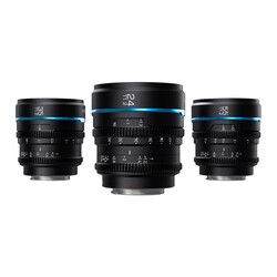 Cine Lens Nightwalker S35 Kit, för Micro 4/3 (MFT) - Svart