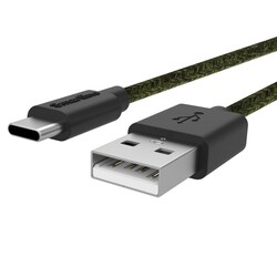 Fuzzy USB-C USB 2.0 Grön - 2m