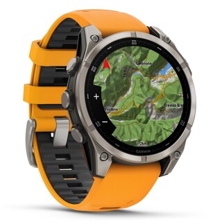 Fenix 8 - 47 mm, AMOLED - Graphite Spark Orange