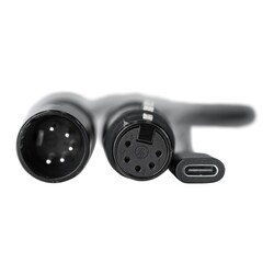 USB-C till DMX kabelsplitter