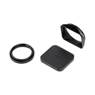 JetMag Pro Lens Hood, Uv Filter & Cap for Fuji X100 Series - Black