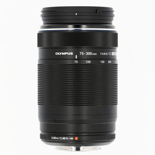 M.Zuiko Digital ED 75-300mm f/4,8-6,7 II svart (för Micro 4/3)  (begagnad)