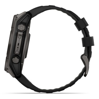 Fenix 8 - 51 mm, Solar Sapphire - Carbon Gray Ti Black