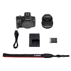 EOS R100 kamerahus + RF-S 18-45mm f/4,5-6,3 IS STM