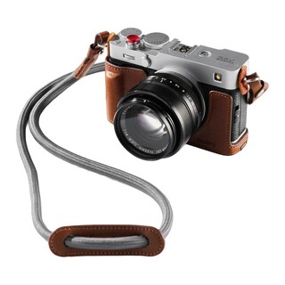 5449 läderfodral kit för FUJIFILM X-E5 - Brun
