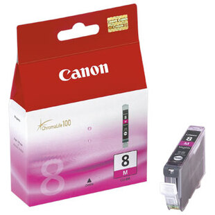 CLI-8M Bläckbehållare Magenta (till iP6600D / iP5200 / iP4200 / iP4300 / iP5300, mfl.))  
