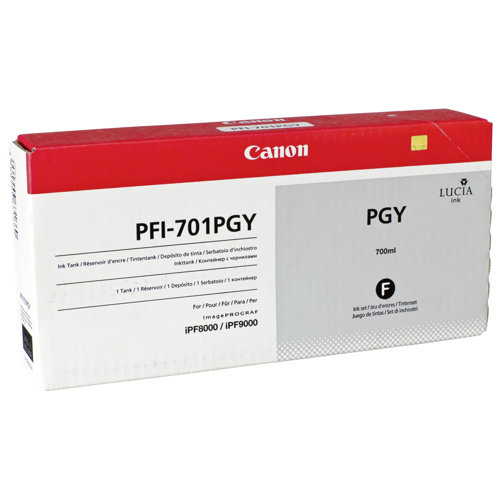 Canon PFI-701 PGY ink photo
