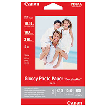 Canon 10x15 Glossy Photo Paper GP-501, 100 ark, 200g/m2