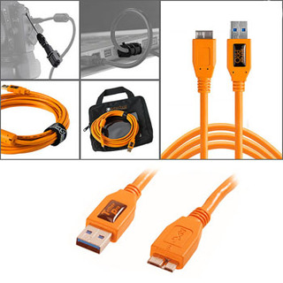 Starter Tethering Kit w/ USB 3.0 Micro-B Kabel 4,6m  